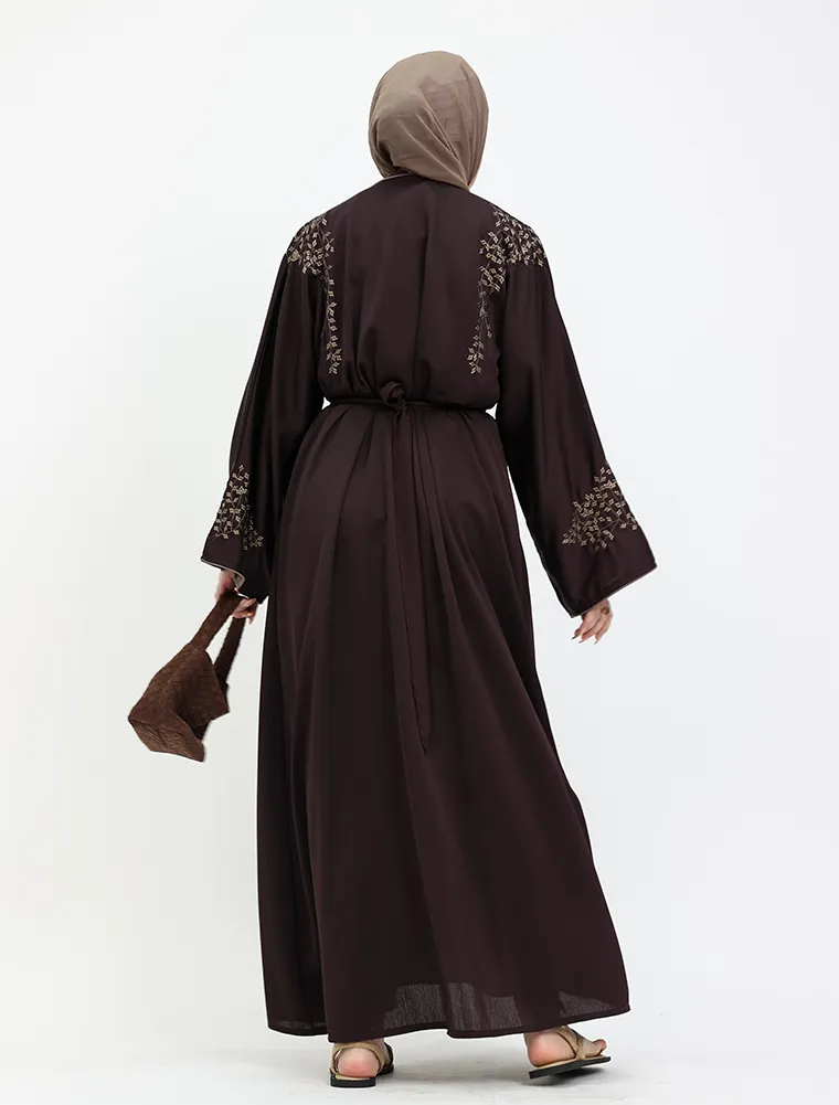 Brown Huraira Abaya